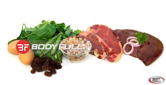 مواد غذایی حاوی آهن