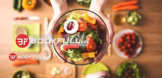 نمونه ای از رژیم غذایی برای روز پنجشنبه