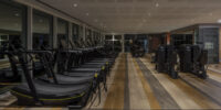باشگاه بدنسازی تجهیز شده با دستگاه بدنسازی تکنوجیم techno gym
